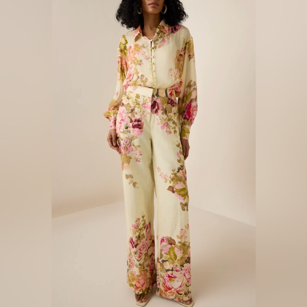 Hemant & Nandita Sama Floral Print blouse IN STORES NOW - Picture 5 of 10
